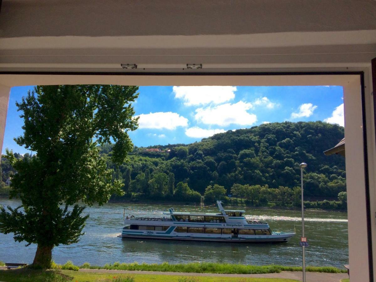 Haus Am Ufer Mit Rheinpanoramablick Apartment Koblenz  Luaran gambar