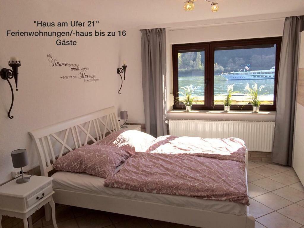 Haus Am Ufer Mit Rheinpanoramablick Apartment Koblenz  Luaran gambar
