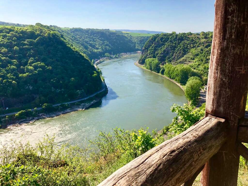 Haus Am Ufer Mit Rheinpanoramablick Apartment Koblenz  Luaran gambar